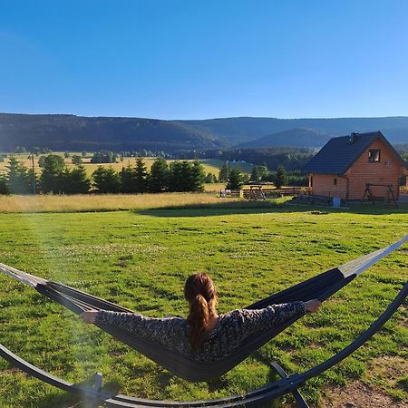 Osada Orlica Klimatyczne Domki Z Widokiem Na Gory I Termalnym Spa Sauna Jacuzzi 4 Km Od Zieleniec Ski Arena Lasowka 外观 照片